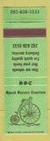 Matchbook Cover - Speed Service Couriers