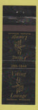 Matchbook Cover - Viking Lounge Rochester MN