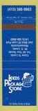 Matchbook Cover - Leeds Package Store Leeds MA