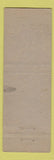 Matchbook Cover - Herald Square Hotel Bar New York City
