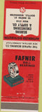 Matchbook Cover - Fafnir Ball Bearings Seattle WA