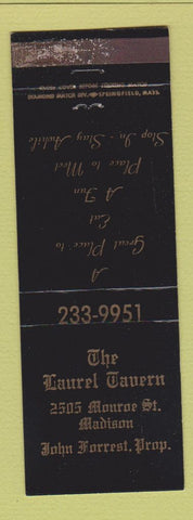 Matchbook Cover - The Laurel Tavern Madison WI WEAR