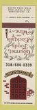 Matchbook Cover - Jiminique's Restaurant Shreveport LA