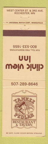 Matchbook Cover - Yankee Pedlar Restaurant Rochester MN