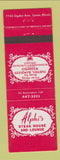 Matchbook Cover - Alphi's Steak House Lyons IL