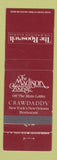 Matchbook Cover - Roosevelt New York City Crawdaddy Restaurant
