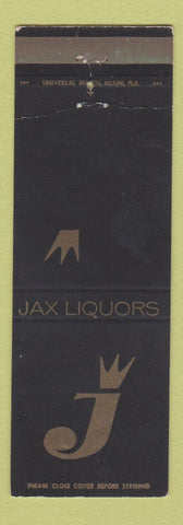 Matchbook Cover - Jax Liquors