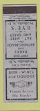 Matchbook Cover - Rye's Walhalla ND