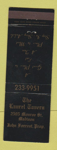 Matchbook Cover - The Laurel Tavern Madison WI