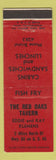Matchbook Cover - Red Oaks Tavern