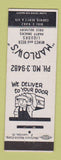 Matchbook Cover - Marlow's Liquor