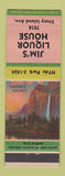 Matchbook Cover - Jim's Liquor House Chicago IL WEAR