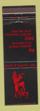 Matchbook Cover - Alley Grosse Pointe Detroit MI
