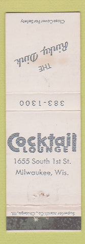 Matchbook Cover - The Rinky Dink Milwaukee WI bar