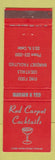 Matchbook Cover - Red Carpet Bar
