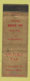 Matchbook Cover - Victory Tap Boston MA WORN