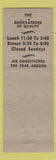 Matchbook Cover - Sweden House Viking Bar Chicago IL