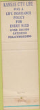 Matchbook Cover - WT Koop Insurance Minneapolis MN
