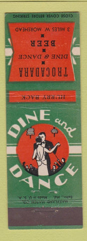 Matchbook Cover - Trocadara Morehead KY
