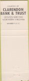 Matchbook Cover - Arlington Hospital Gift Shop VA pink