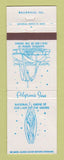 Matchbook Cover - Pilgrim's Inn Belleville IL WEAR