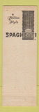 Matchbook Cover - Noble Road Tavern Cleveland Heights OH