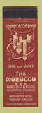 Matchbook Cover - The Morocco Coctail Lounge Portland ME Wadsworth Hotel