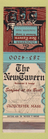 Matchbook Cover - New Tavern Gloucester MA