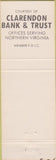 Matchbook Cover - Arlington Hospital Gift Shop VA red