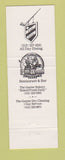 Matchbook Cover - Gunter Hotel San Antonio TX