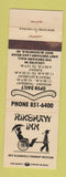 Matchbook Cover - Rikshaw Inn West Bloomfield MI Chinese Food WEAR