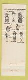 Matchbook Cover - Rikshaw Inn West Bloomfield MI Chinese Food WEAR