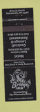 Matchbook Cover - The Bridge Inn Tomahawk WI