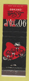 Matchbook Cover - 90's Tap LaSalle Hotel Chicago IL