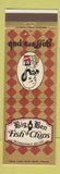 Matchbook Cover - Big Ben Fish & Chips Gaffer's Pub Tigard Gresham Portland OR