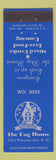Matchbook Cover - The Dog House Washington DC