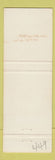 Matchbook Cover - Trophy Room Pizza Parlor Tavern Winston Salem NC
