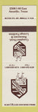 Matchbook Cover - Camelot Inn Amarillo TX