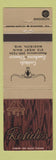Matchbook Cover - Rohde's Restaurant Madison WI