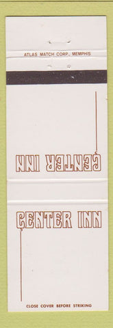 Matchbook Cover - Center Inn Atlanta GA El Paso TX Birmingham AL