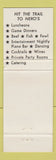 Matchbook Cover - Nero's Cactus Canyon Nashville TN WEAR