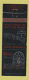 Matchbook Cover - Bayous Riverside San Antonio TX Presa St Cafe