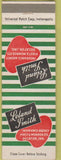 Matchbook Cover - Leland Smith Insurance Decatur IN CREASE
