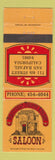 Matchbook Cover - Positively Fourth Street Saloon San Rafael CA
