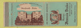 Matchbook Cover - Hotel Francis Drake Minneapolis MN WEAR