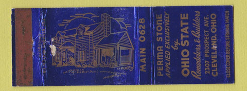 Matchbook Cover - Ohio State Remodelers Builders Cleveland OH