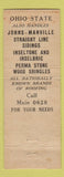 Matchbook Cover - Ohio State Remodelers Builders Cleveland OH