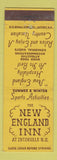 Matchbook Cover - New England Inn Intervale NH DD Bean