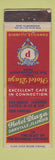 Matchbook Cover - Hotel Plaza Danville IL