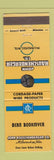 Matchbook Cover - John Rauschenberger Wire Cordage Rope Milwaukee WI